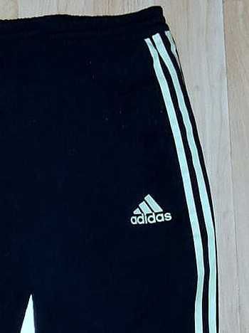 ADIDAS krótkie spodenki męskie Czarne 100% bawełna Stan BDB+ XL