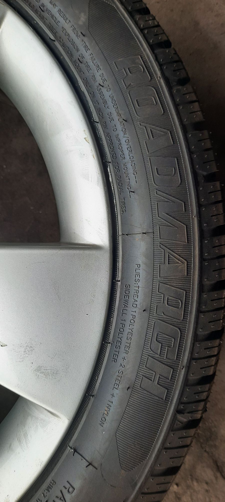 Koła aluminiowe R17 SKODA SUPERB ORGINAŁ 225/45R17 zima NOWE opony