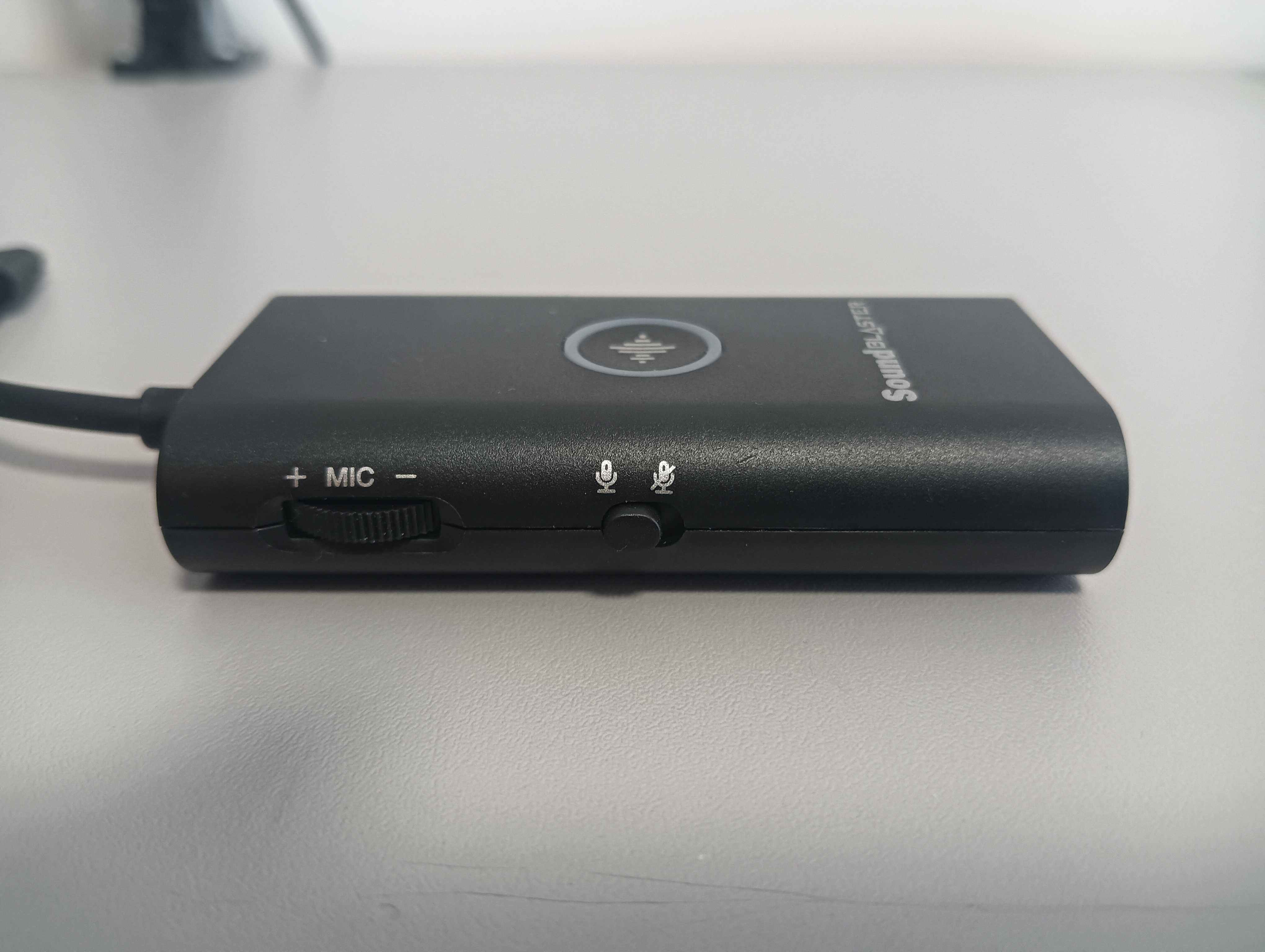 USB DAC/AMP Creative Sound Blaster G3 para consolas e PC's