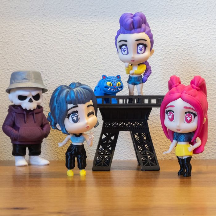 Фігурки кейпоп - мисливці на демонів, kpop demon hunters, derpy