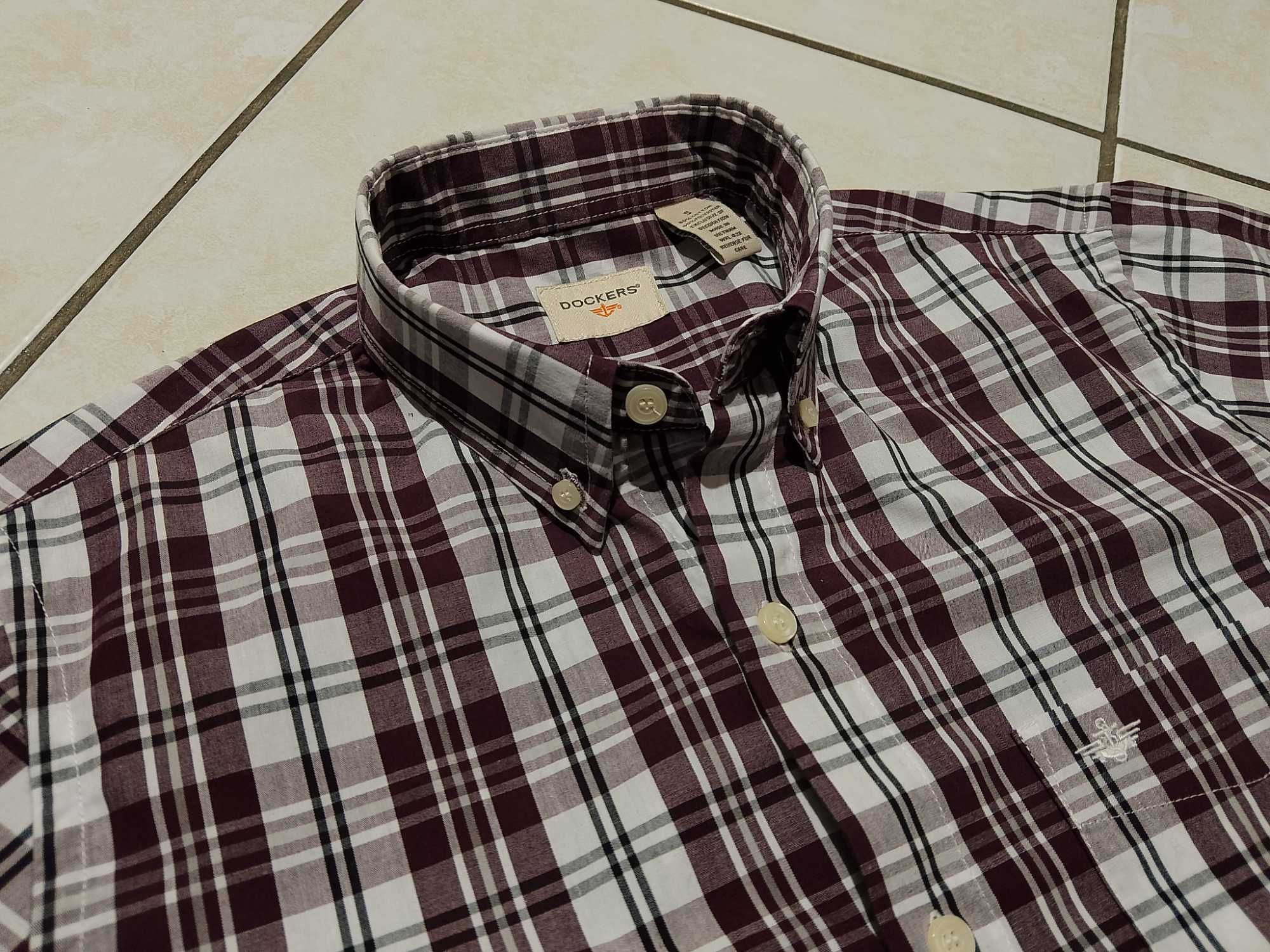 DOCKERS by Levis - NOWA! z LOGO Koszula Męska rozmiar S