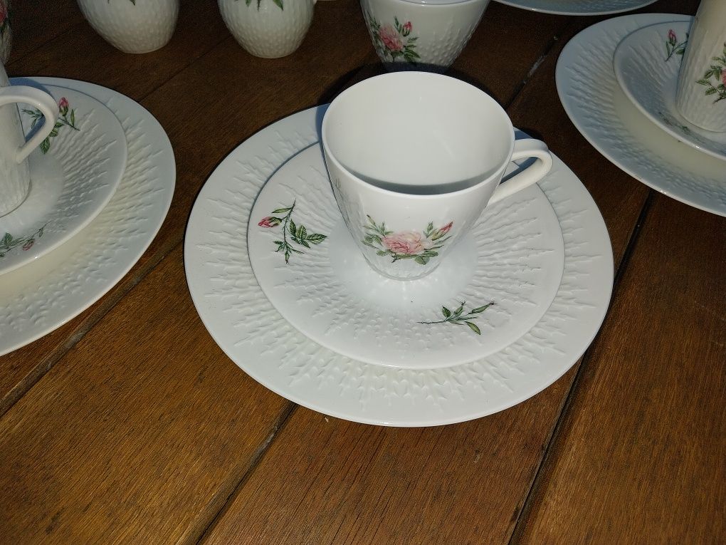 Hutschenreuther Exzellenz Rosita serwis porcelanowy