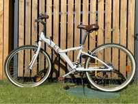 Rower btwin kolorystyka retro unisex