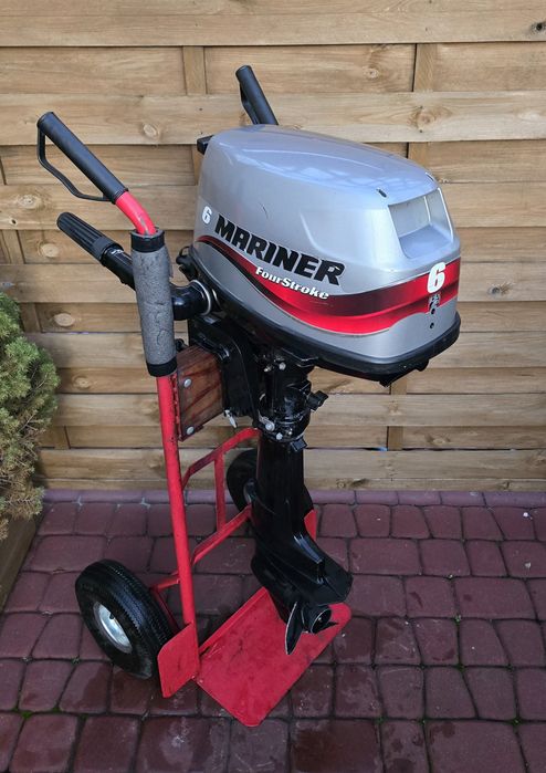 Silnik zaburtowy do łódka ponton Mercury Mariner 6KM 4t krótka stopa S