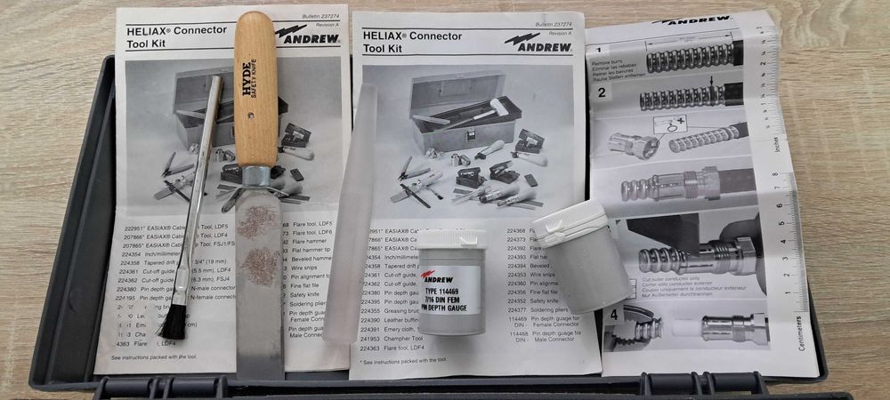 Набір інструментів Andrew TB-COMP-KIT Heliax Connector tool kit