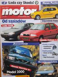 MOTOR Skoda Felicia, Łada, Fiat Punto, Nissan Terrano i in, rok 1999