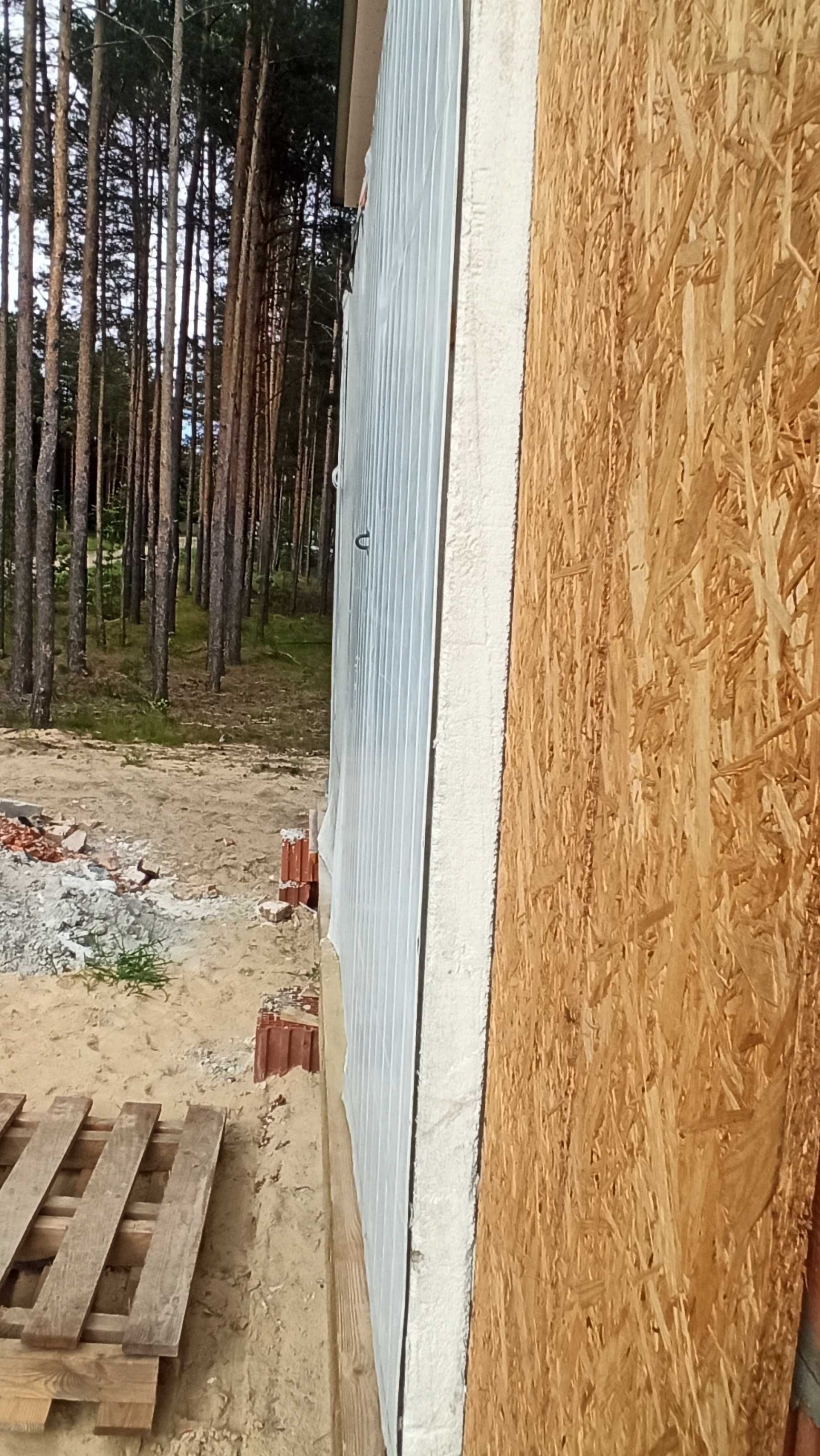 BRAMA GARAŻOWA 2,5 m x 5 m OCIEPLONA styropianem gr. 10 cm