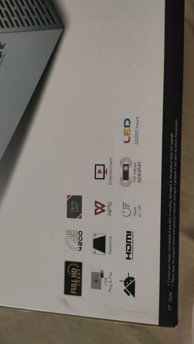 Projetor VIVI Brigth android