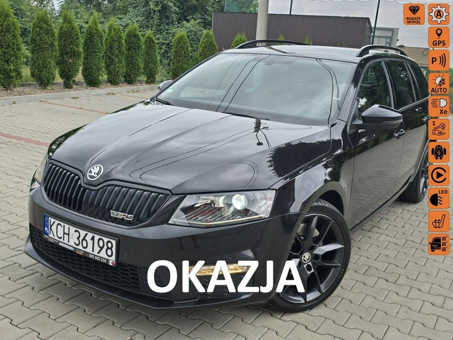 Skoda Octavia RS, Challenge, Bi Xenon, Skóra, Pdc, Super//GWARANCJA/