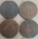 4 Moedas de Pataco (40 Reis)