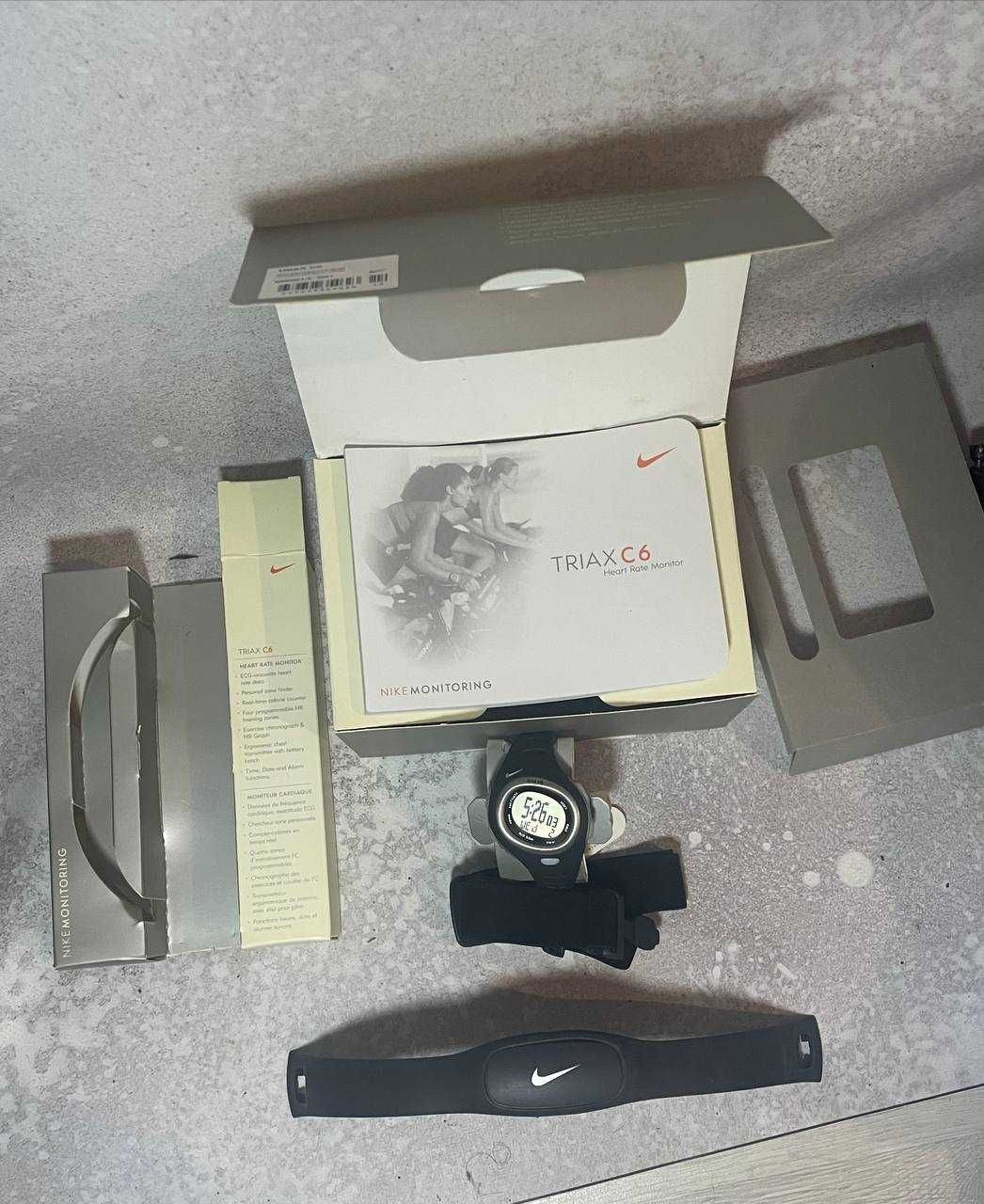 Оригинальные Винтажные спортивные Nike Watch Triax C6 часы мужские