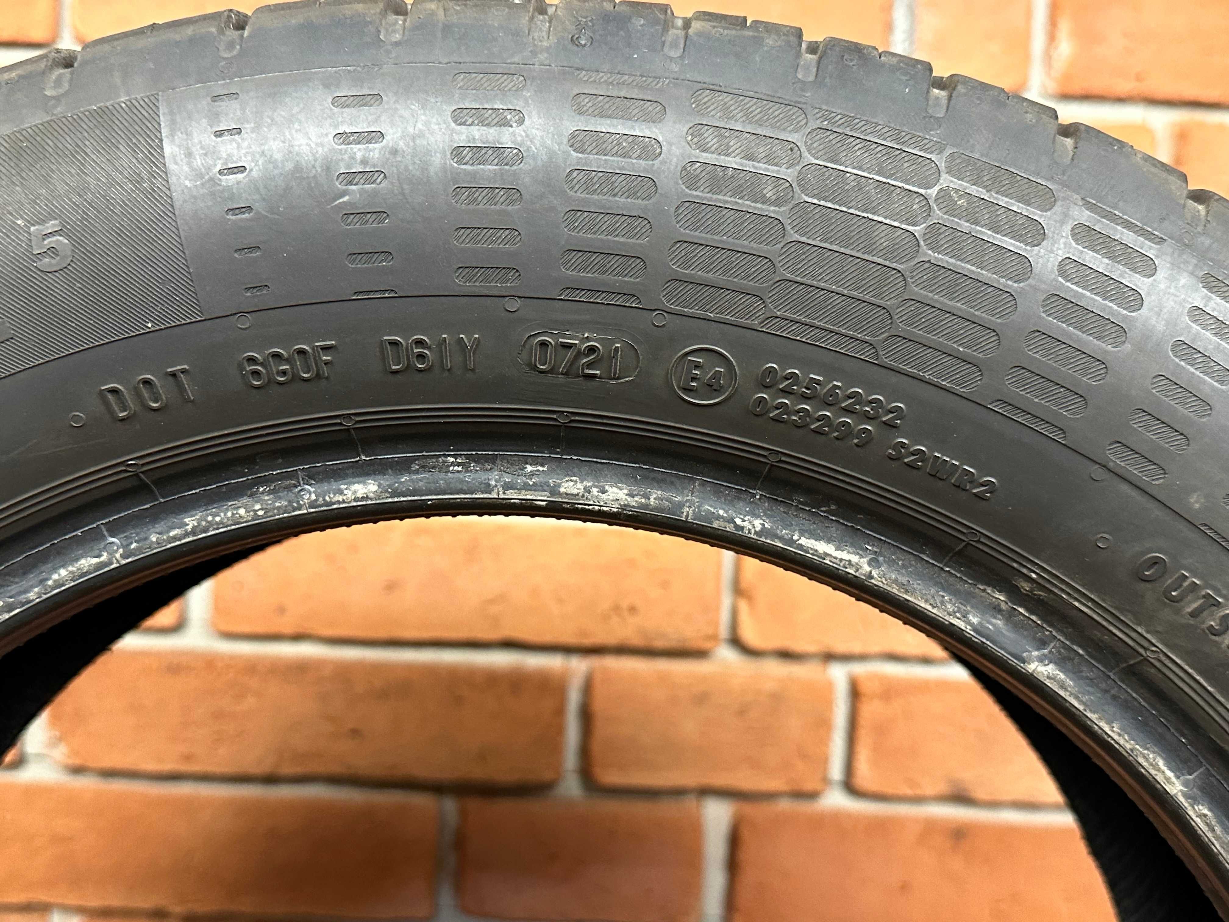 1x Opona Continental ContiEcoContact 5 205/55R16 91H 2021 7,3mm