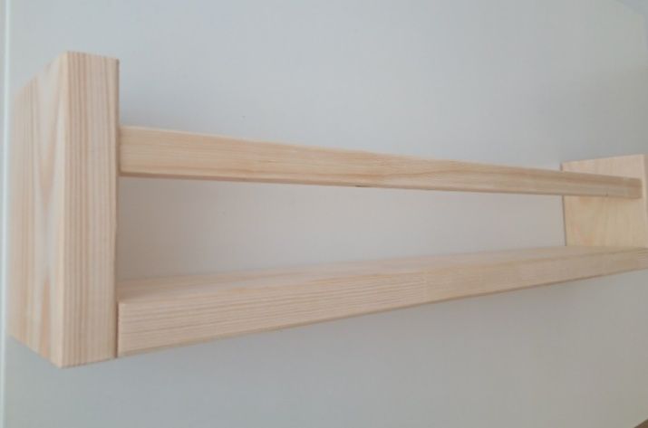 Półki na książki 60 cm. Cena za zestaw 2 sztuki