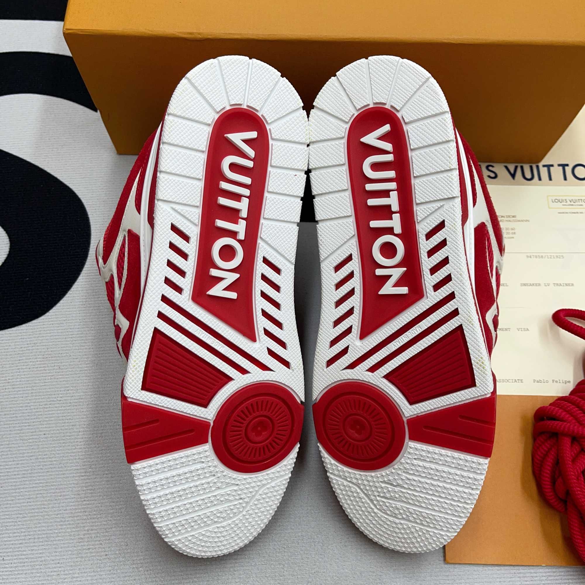 Buty Louis Vuitton LV Skate Sneaker Red (38-46)