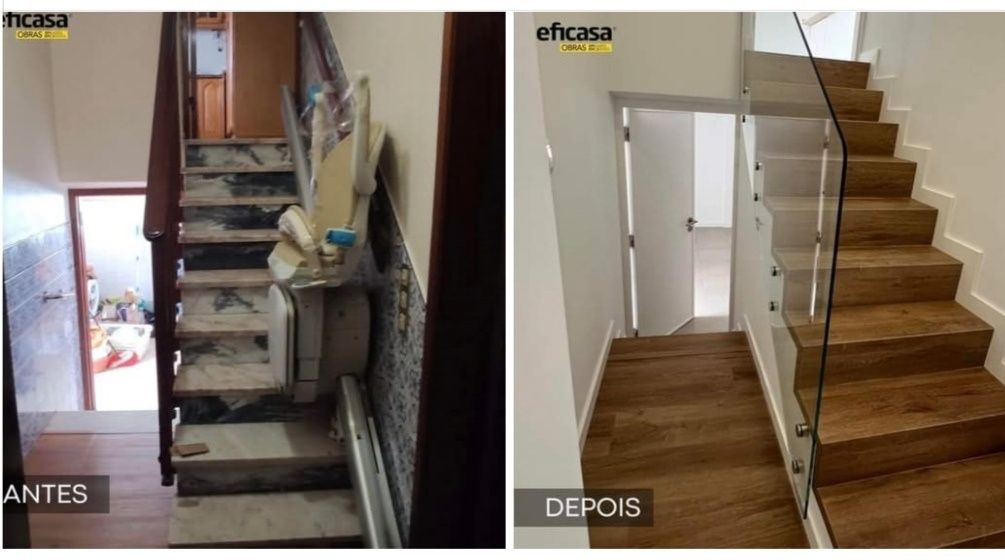 Obras de remodelação