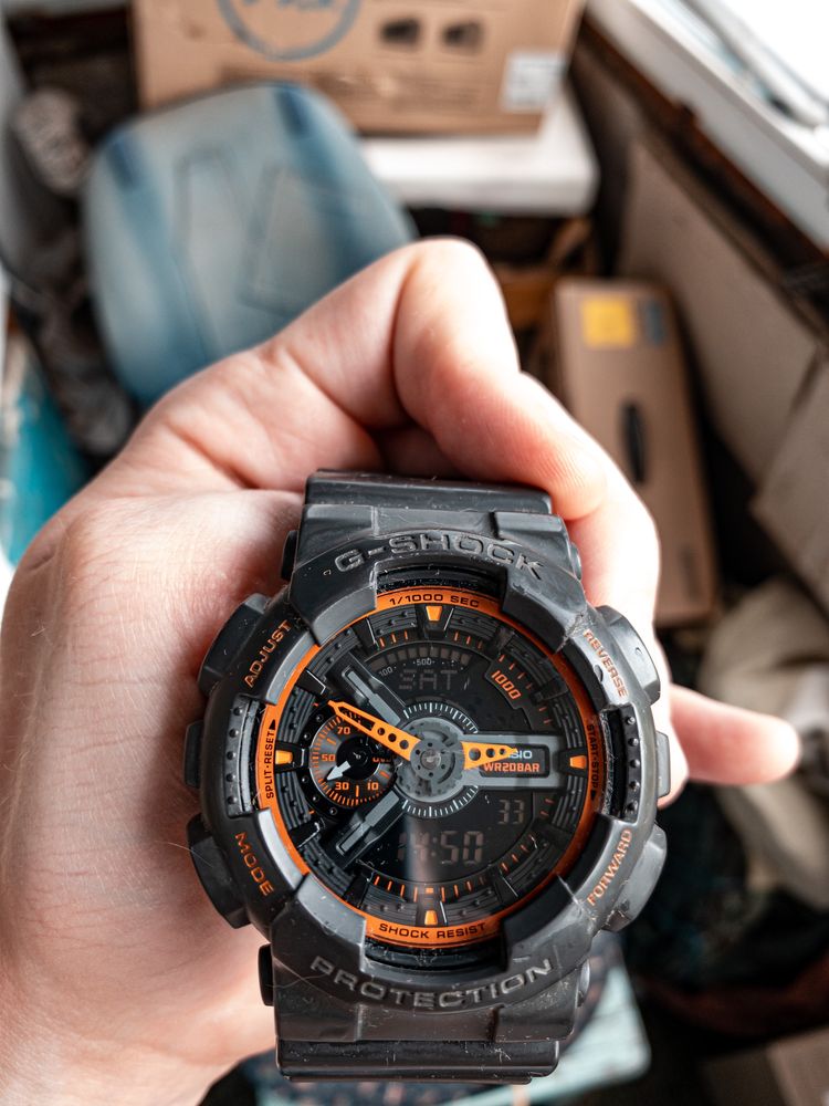 Casio G-Shock GA-110TS-1A4CR Оригинал!