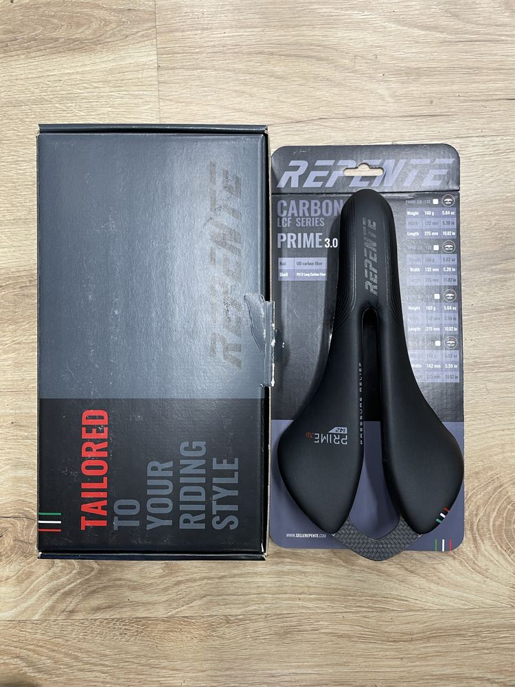 Nowe siodło Selle Repente Prime 3.0 142, Carbon,szosa,Gravel, siodełko