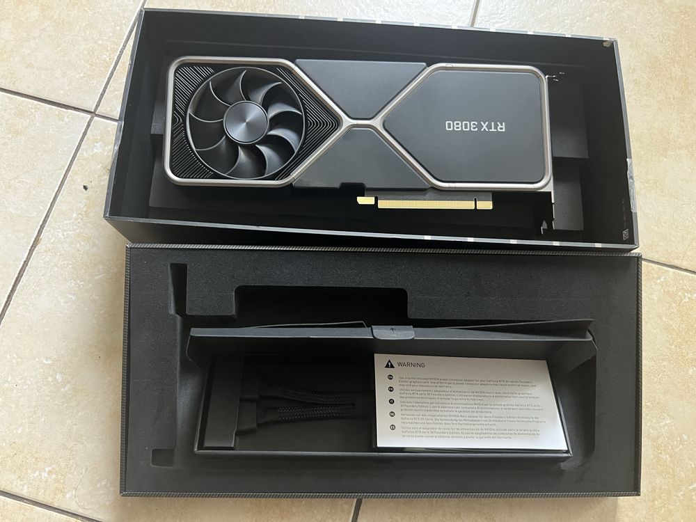Відеокарта nvidia rtx 3080 10gb ddr6x 320bit founders edition