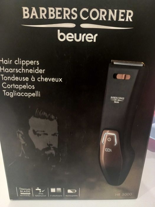 Машинка тример для стрижки волосся Barbers corner