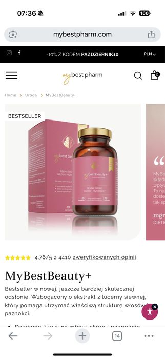 Mybesrpharm suplementy na wlosy