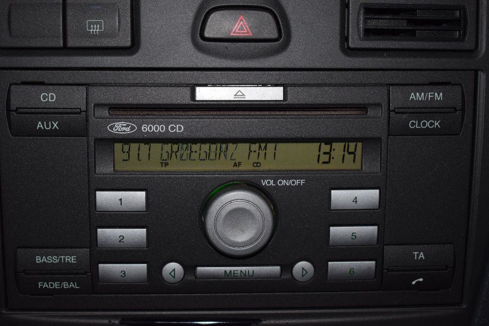 Radio ORYGINALNE Z KODEM Ford Fusion Fiesta mk6 lift C-max Focus mk2