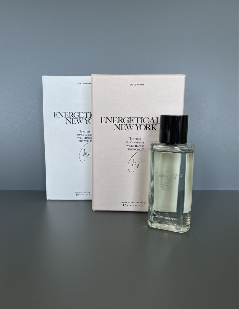 Zara Elegantly Tokyo 40 ml, Energetically New York 40 ml. Jo Malone.