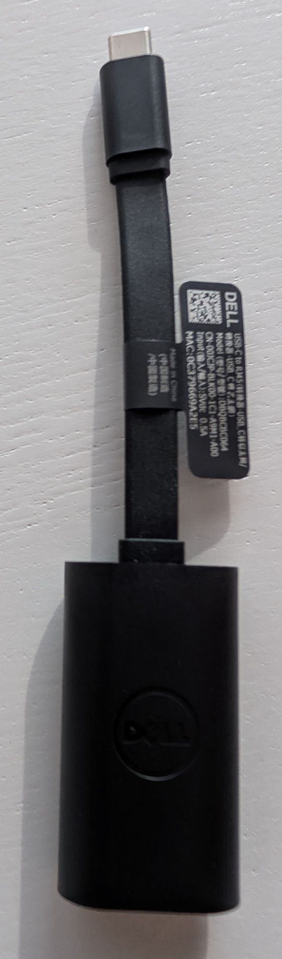 Adaptador USB-C para RJ45 DELL (NOVO)
