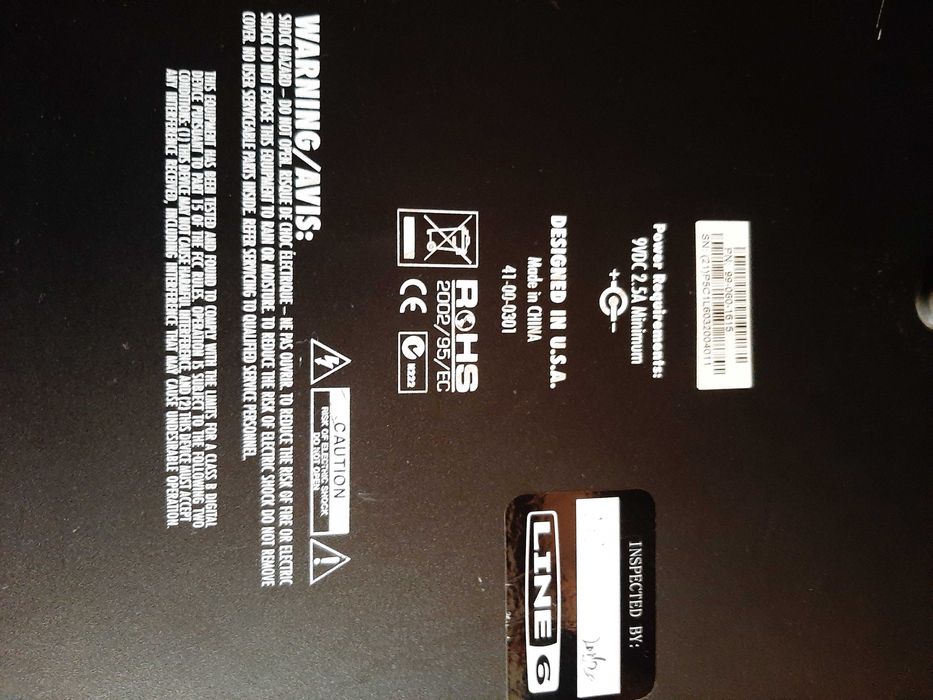 Line 6 POD HD500гітарний муьті- ефект процесор HD моделювання.Як новий