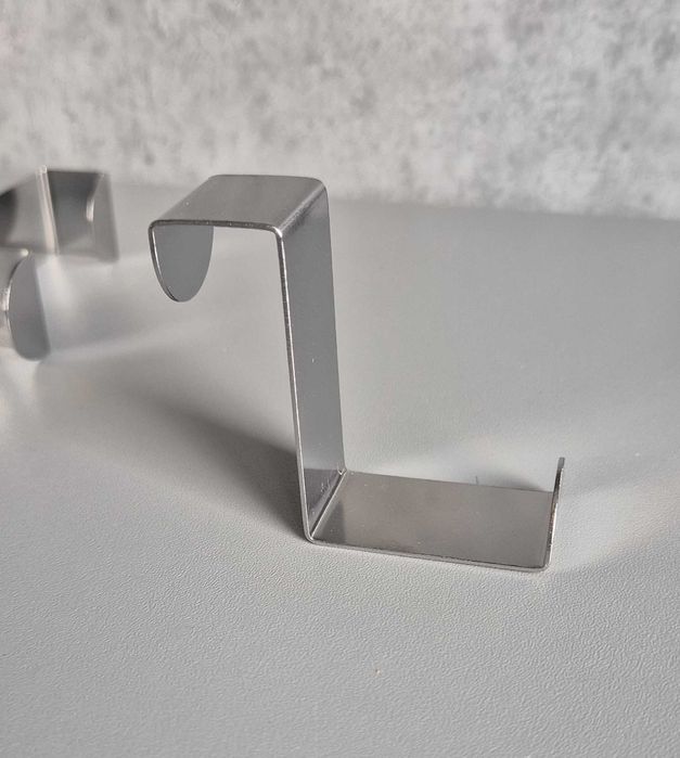 Haczyki wieszaki na drzwi stal nierdzewna 7 sztuk