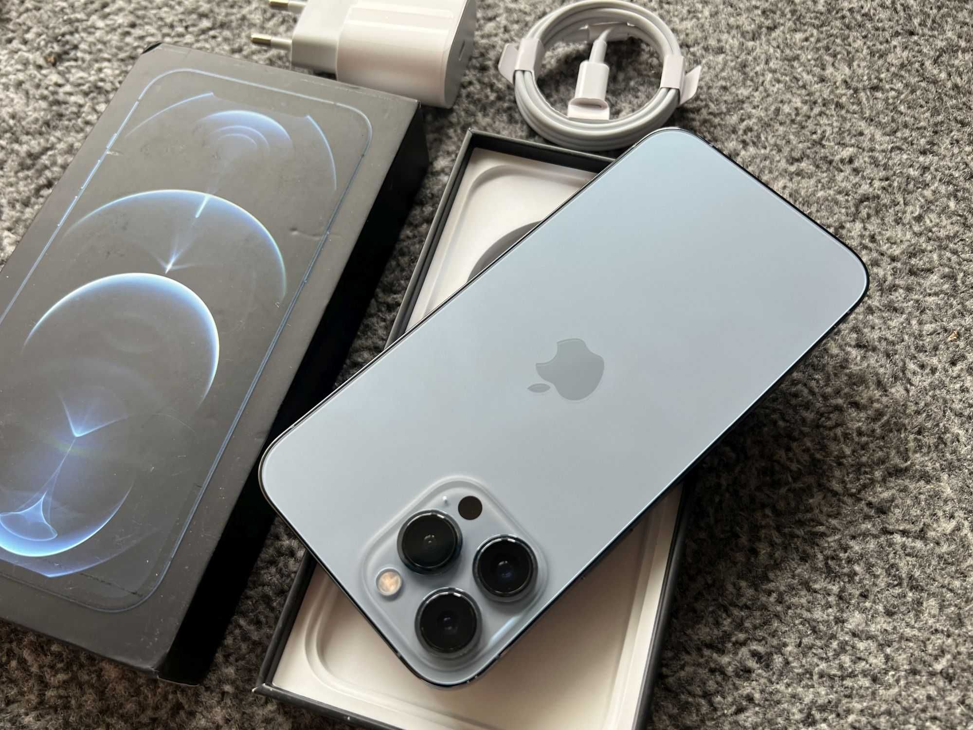 iPhone 13 Pro Max 512GB SIERRA BLUE Niebieski Bat 95% + SZKŁO Gwarancj