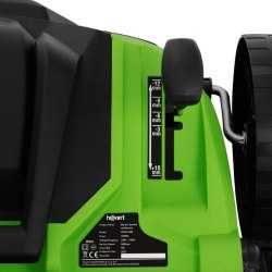 Wertykulator aerator elektryczny napowietrzający do trawnika z koszem