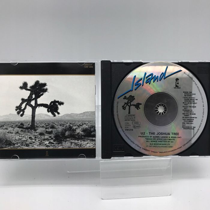 cd - u2 - the joshua tree 1987