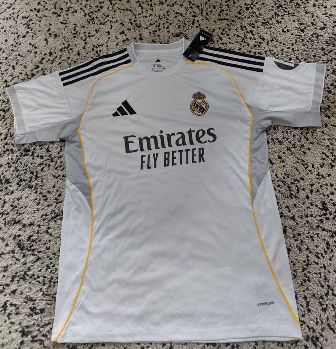 Koszulka domowa Adidas Real Madryt 25/26. Rozmiar XL