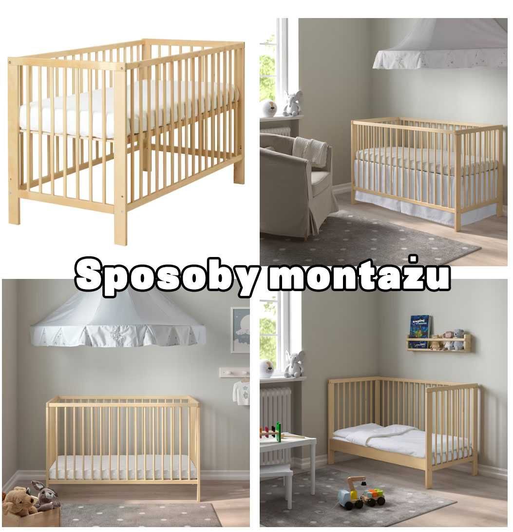 Łóżeczko niemowlęce, dziecięce, IKEA GULLIVER