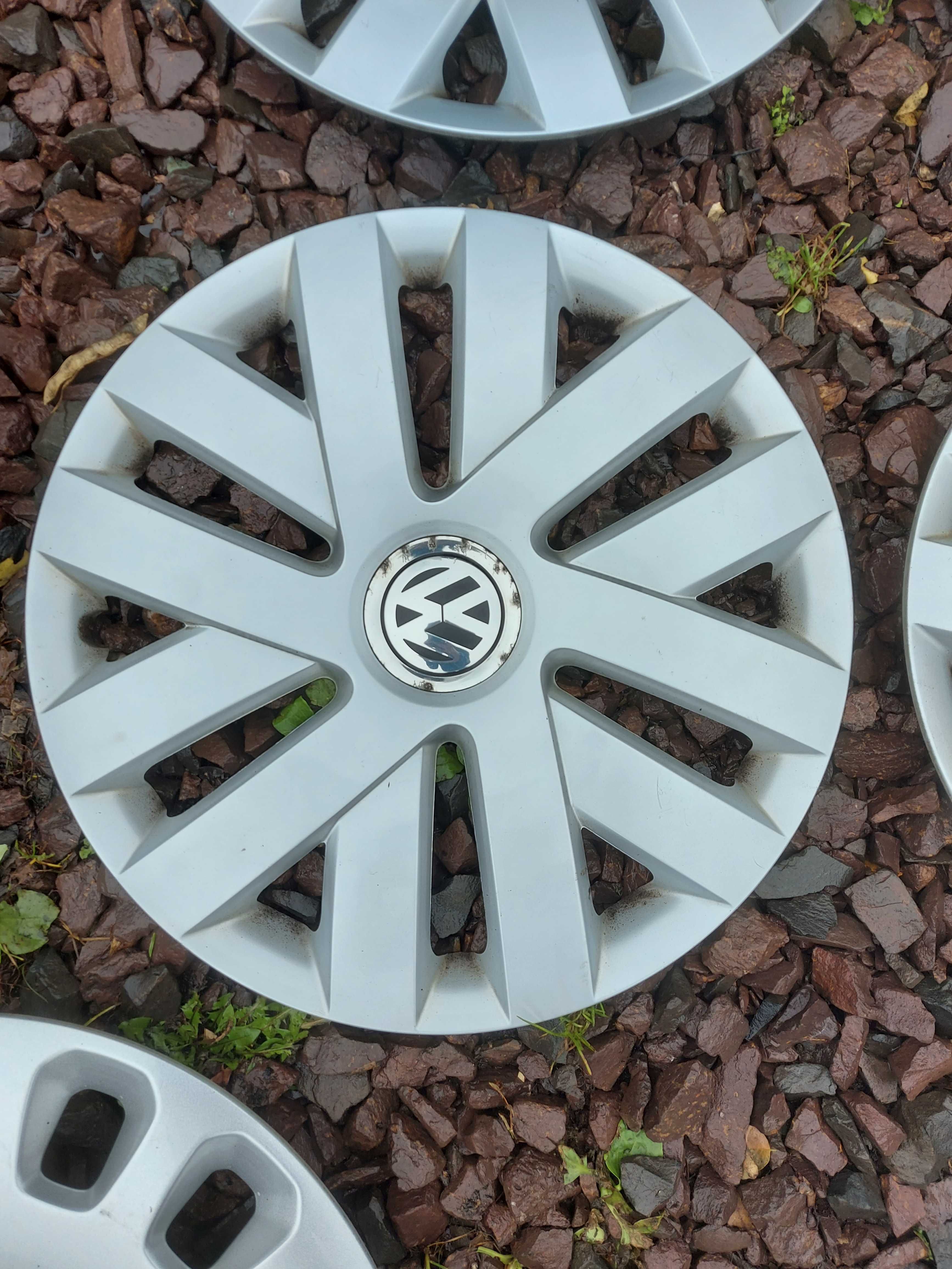 Kołpaki oryginalne Volkswagen VW 15" 6R0601.147C Kpl.