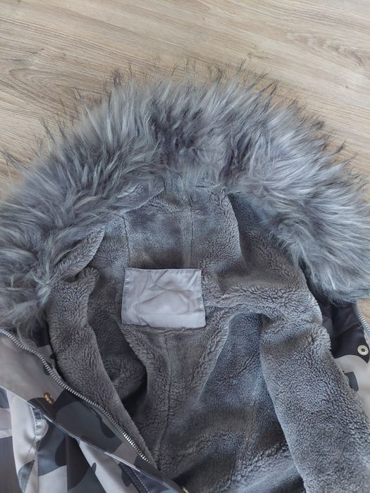 Kurtka dziewczęca zimowa