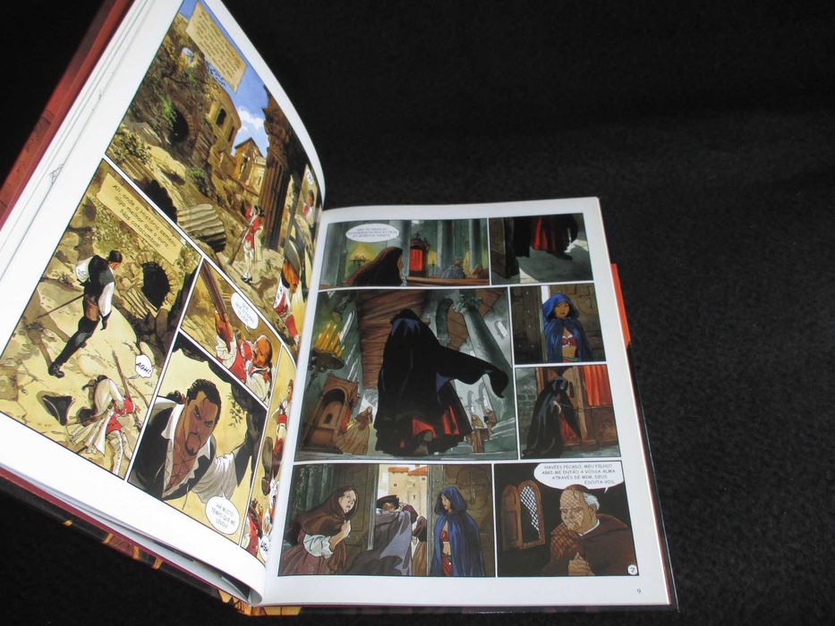 Livro BD A Marca Demoníaca O Escorpião 1 Martini Desberg