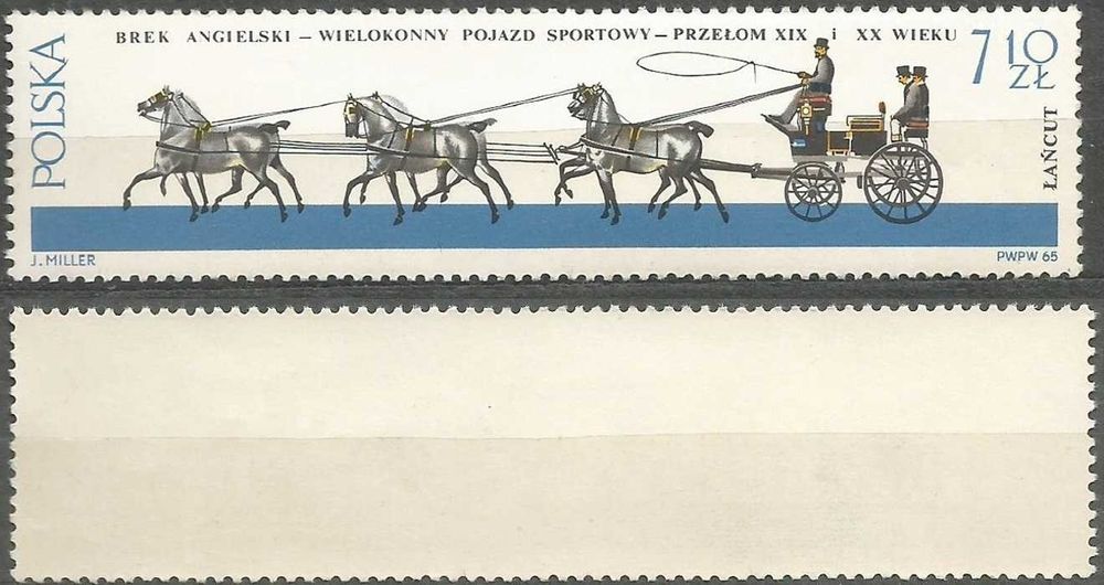 Seria: Dawne pojazdy konne FI 1495 – 1503 stan** 1965 r.