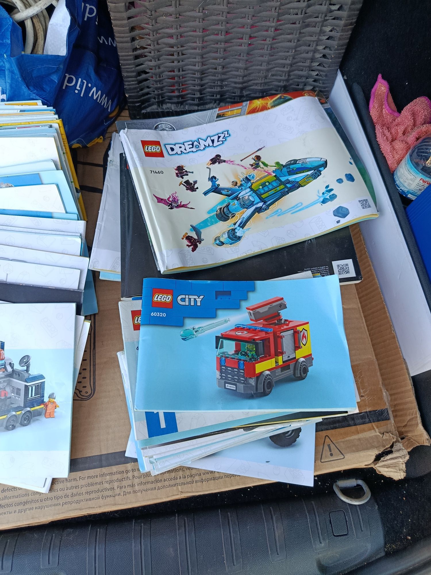 Lote manuais Lego ( Mais de 200 manuais)
