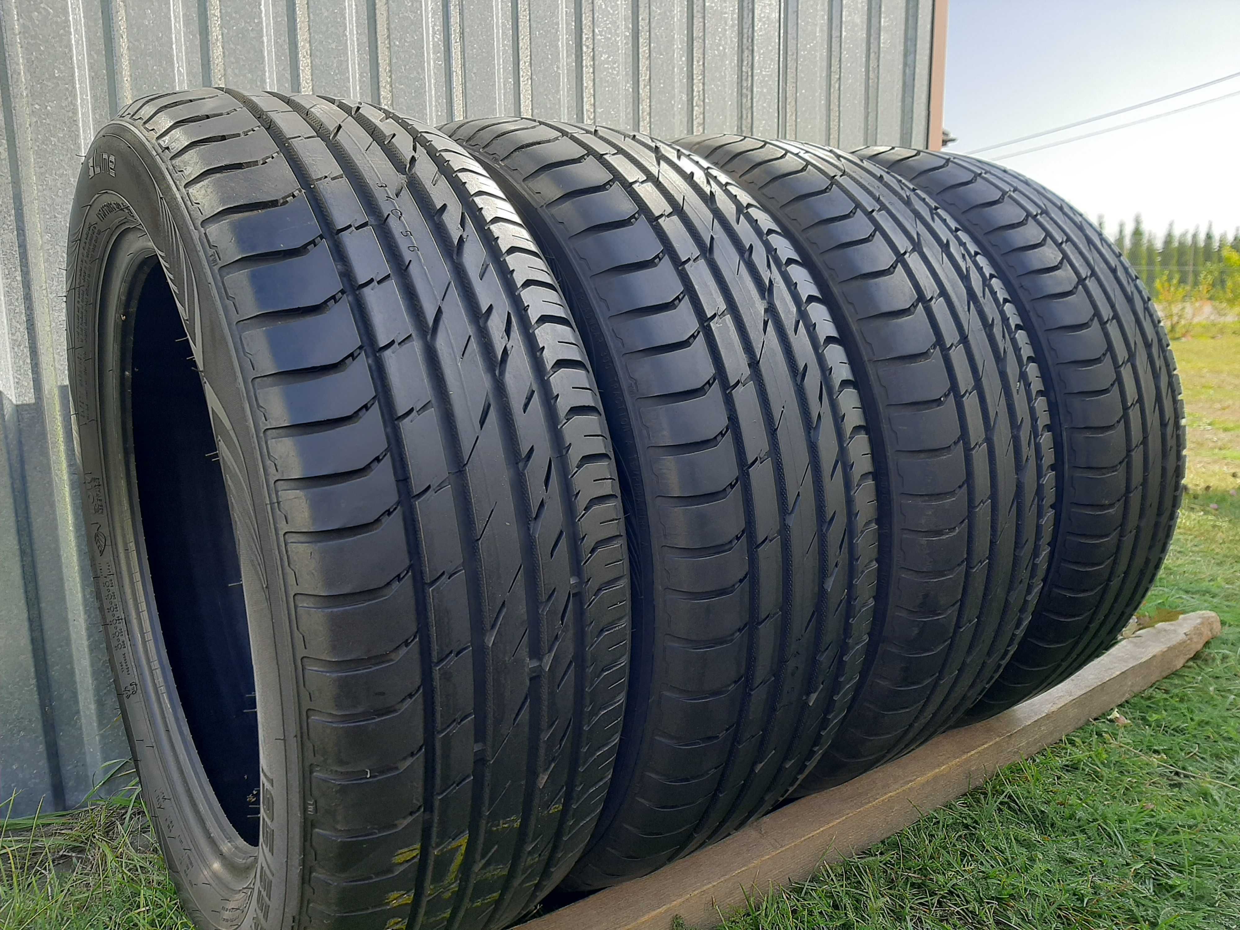 4x Opony letnie 195/55R16 Nokian Line / 6mm / 2016r
