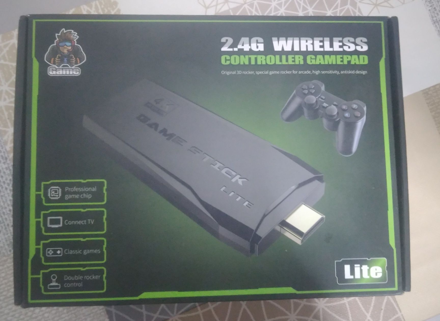 Consola game stick 4k 10000mil jogos