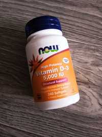 Now Foods Vitamin D3 5000 IU 240 caps softgels