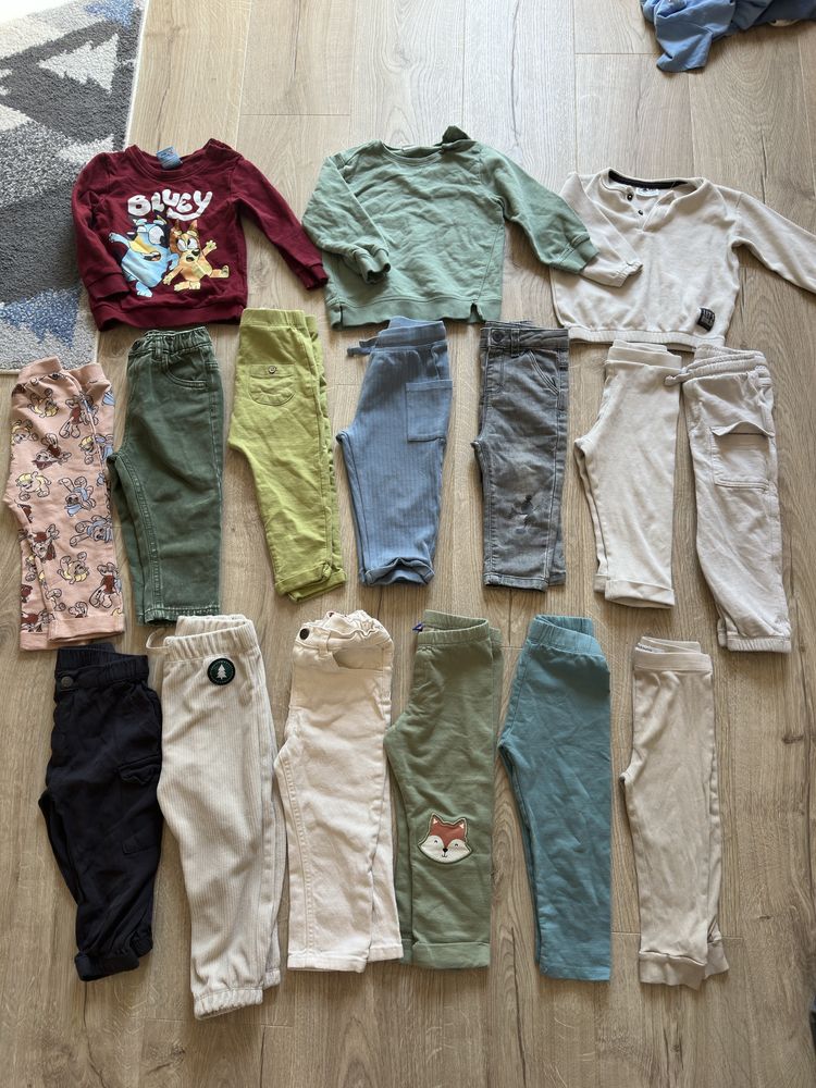 Ubranka chłopięce 80 sztuk 80 86 92 sinsay smyk h&m