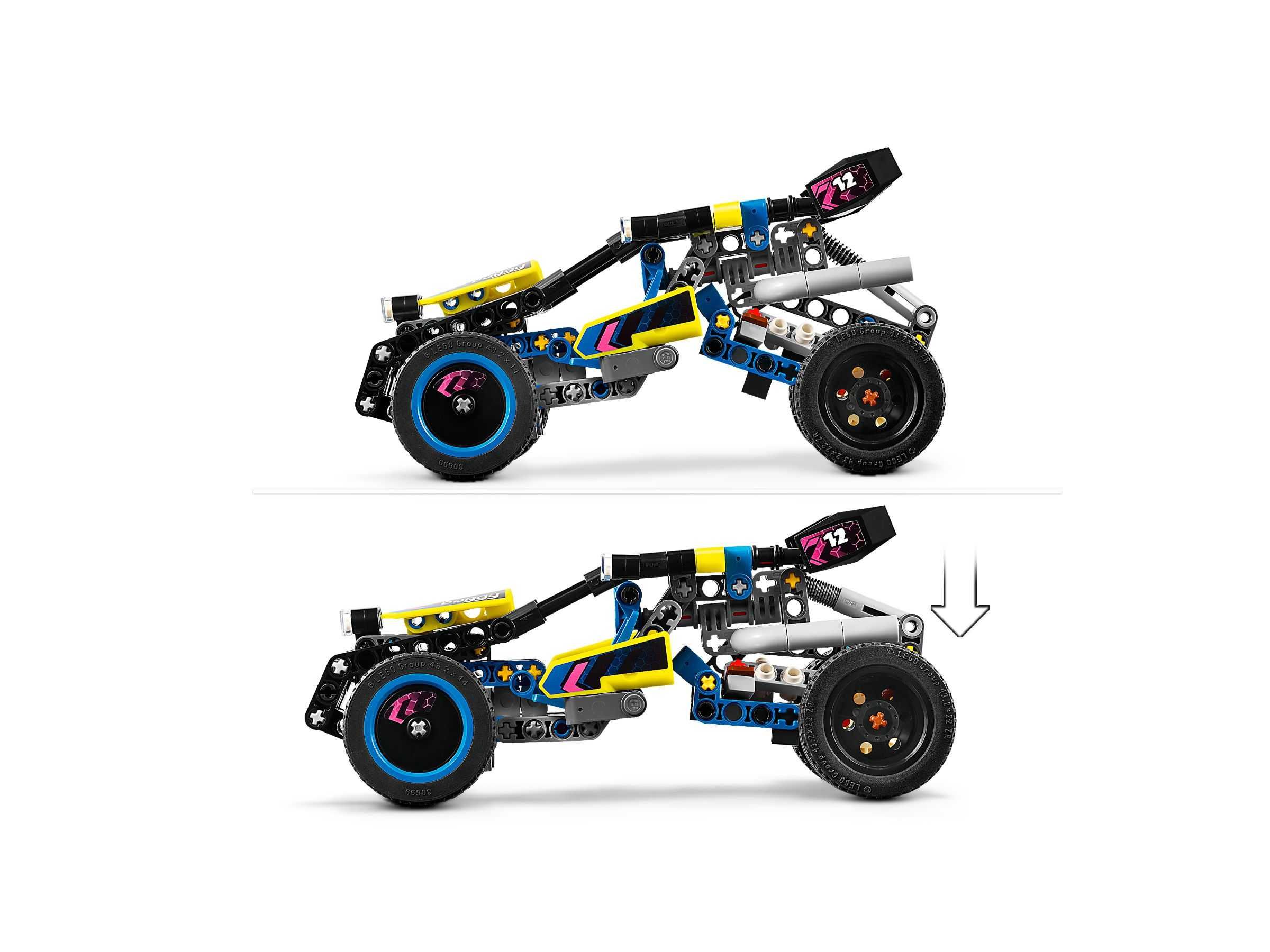 LEGO 42147 Technic Wywrotka + łazik terenowy 42164