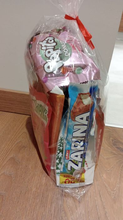 Paczki słodyczy na Mikołaja