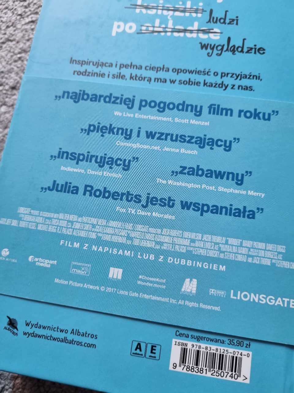 Książka "Cudowny chłopak" R.J. Palacio