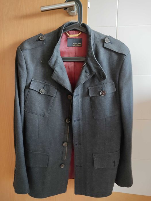 Casaco Zara Corte Militar