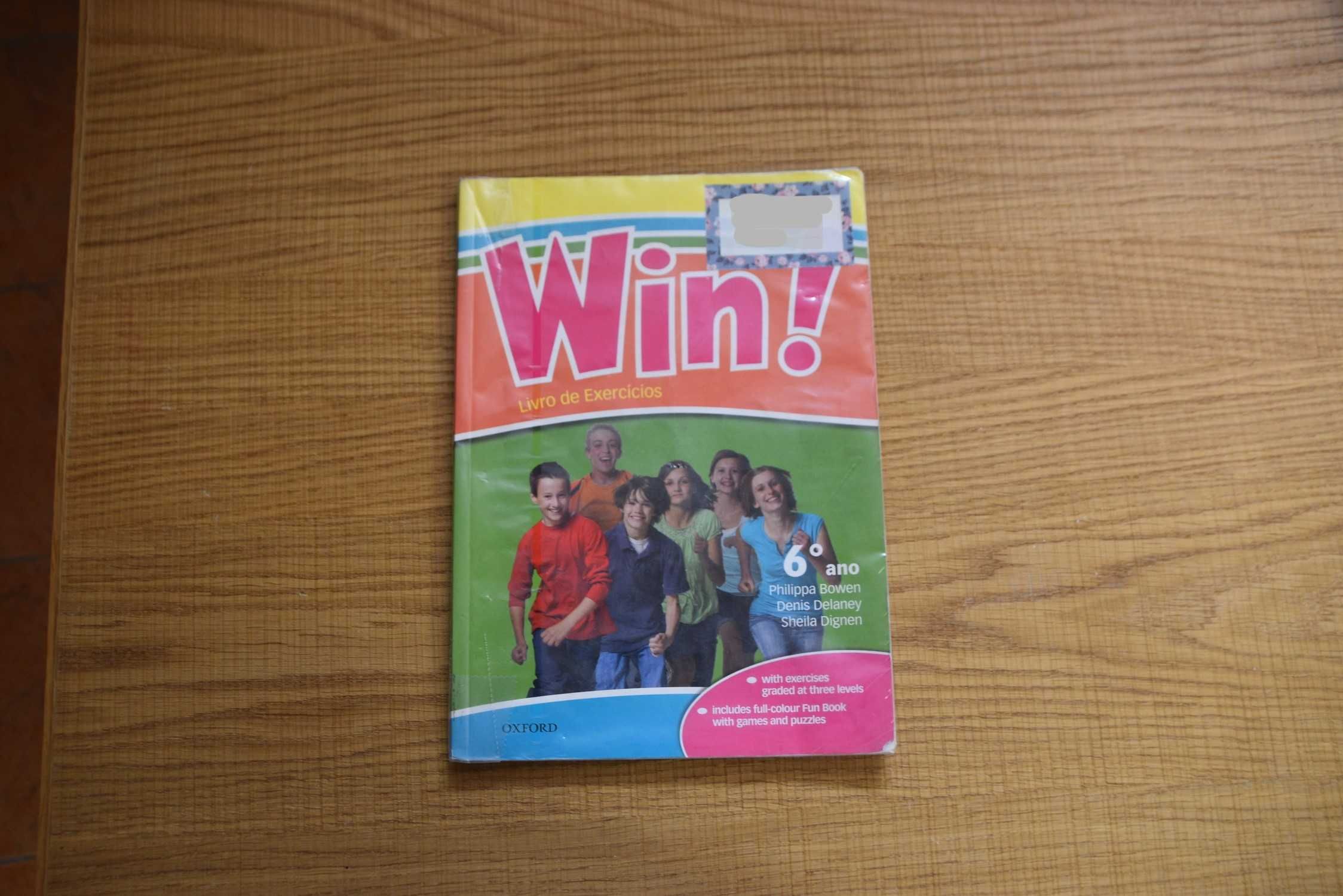 Win 6, livro de exercícios do aluno de inglês, 6º ano