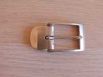 Metalowa klamra do paska 30mm 3cm szczotkowana made in italy 1958