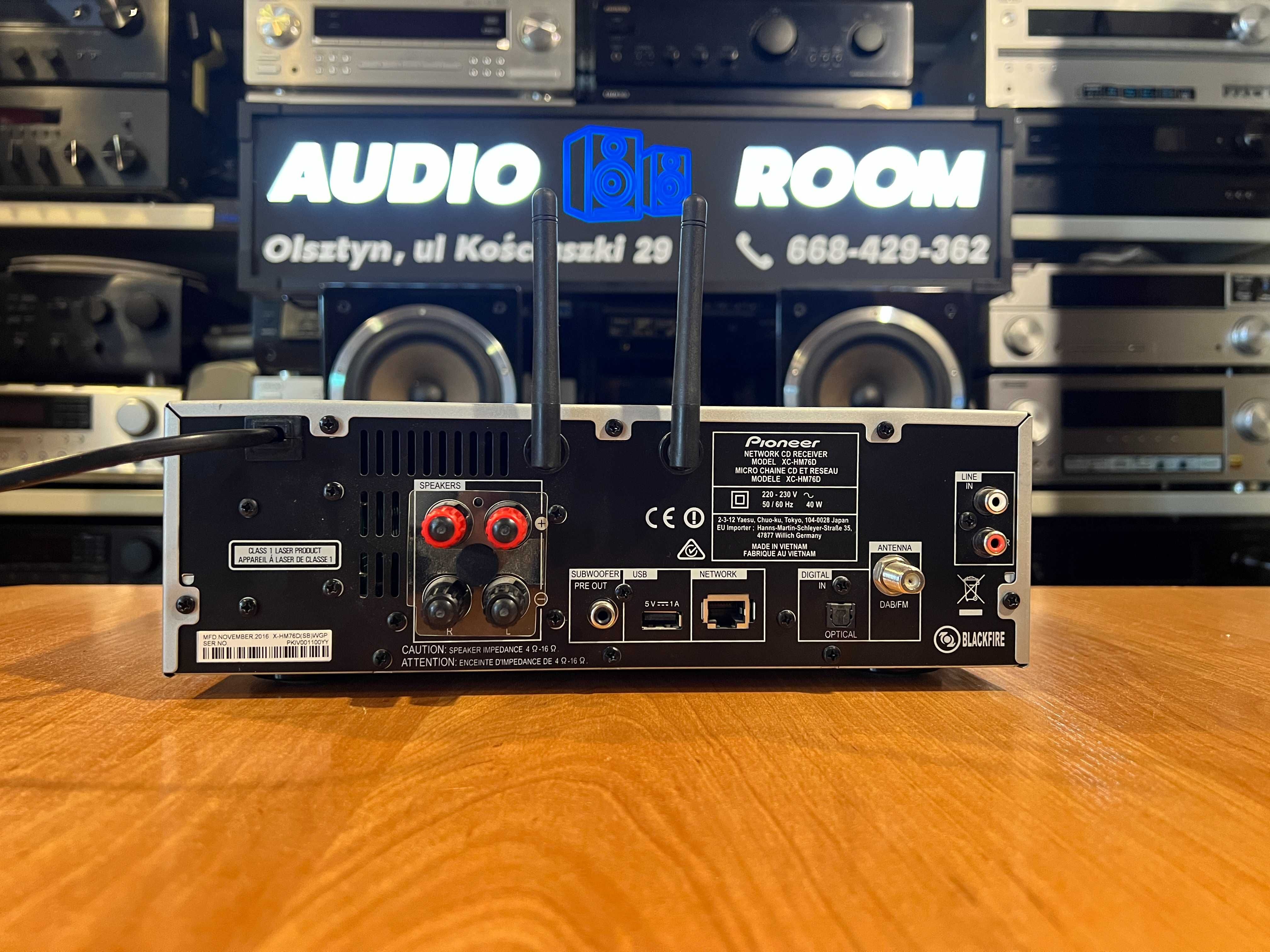 Wieża Pioneer X-HM76D Audio Room